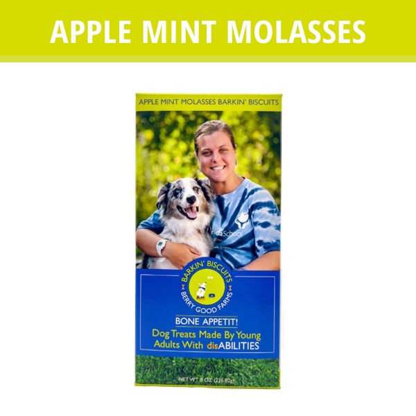 Apple Mint Molasses Barkin' Biscuits
